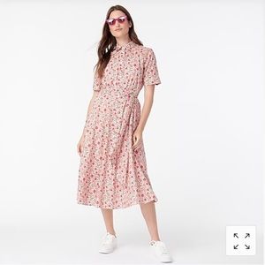 J. Crew Liberty Danjo Floral Shirtdress 10